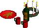 Santa Lucia set