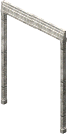Big stone doorframe