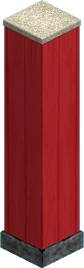 Falu red column