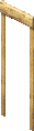 Saloon Doorframe