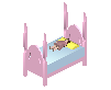 Toy dolls bed