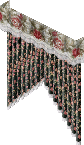 Rose curtains