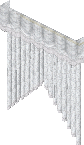 White curtains