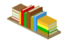 Wall bookshelf